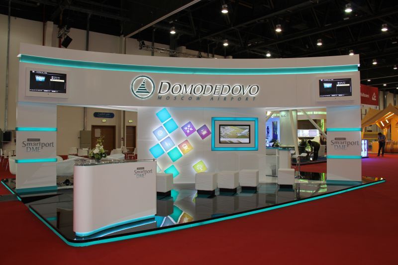 World Routes 2012, Spojené arabské emiráty - Abu Dhabi, expozice letiště Domodedovo