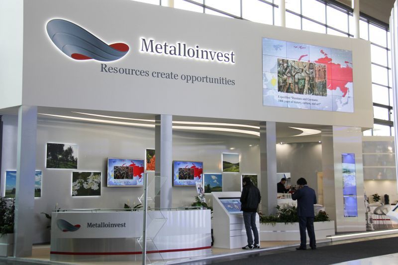Hannover Messe 2013, Německo - Hannover, expozice Metalloinvest